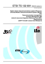 Standard ETSI TS 132691-V8.0.0 29.1.2009 preview