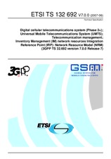Standard ETSI TS 132692-V7.0.0 30.6.2007 preview
