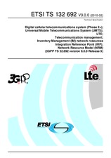 Standard ETSI TS 132692-V9.0.0 8.2.2010 preview