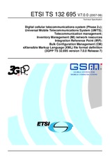 Standard ETSI TS 132695-V7.0.0 30.6.2007 preview
