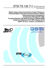 Standard ETSI TS 132711-V7.0.0 30.6.2007 preview