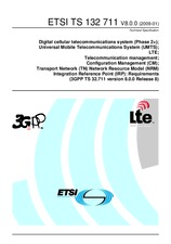 Standard ETSI TS 132711-V8.0.0 29.1.2009 preview
