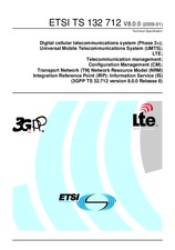 Standard ETSI TS 132712-V8.0.0 29.1.2009 preview