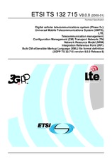 Standard ETSI TS 132715-V8.0.0 29.1.2009 preview