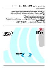Standard ETSI TS 132721-V10.0.0 15.4.2011 preview