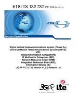 Standard ETSI TS 132732-V11.0.0 19.11.2012 preview
