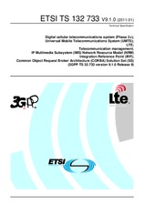 Standard ETSI TS 132733-V9.1.0 20.1.2011 preview