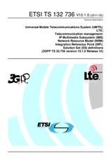 Standard ETSI TS 132736-V10.1.0 16.5.2011 preview