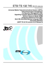 Standard ETSI TS 132745-V6.3.0 30.9.2006 preview