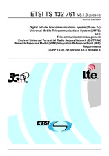 Standard ETSI TS 132761-V8.1.0 27.10.2009 preview