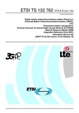 Standard ETSI TS 132762-V10.4.0 28.6.2011 preview