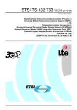 Standard ETSI TS 132763-V8.3.0 16.4.2010 preview