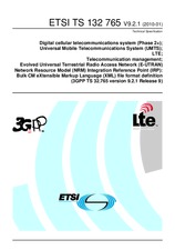 Standard ETSI TS 132765-V9.2.1 29.1.2010 preview