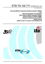 Standard ETSI TS 132771-V10.0.0 15.4.2011 preview