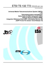 Standard ETSI TS 132772-V10.0.0 15.4.2011 preview