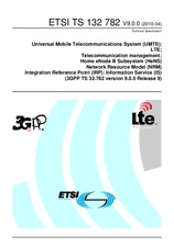 Standard ETSI TS 132782-V9.0.0 21.4.2010 preview