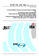 Standard ETSI TS 132782-V10.1.0 4.4.2011 preview