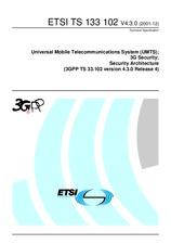 Standard ETSI TS 133102-V4.3.0 31.12.2001 preview