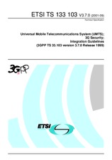 Standard ETSI TS 133103-V3.7.0 30.9.2001 preview