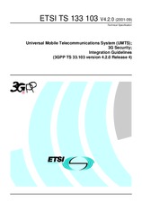 Standard ETSI TS 133103-V4.2.0 30.9.2001 preview