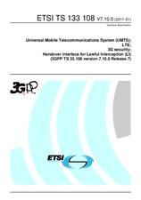 Standard ETSI TS 133108-V7.10.0 21.1.2011 preview