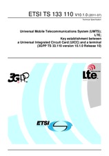 Standard ETSI TS 133110-V10.1.0 4.7.2011 preview