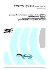 Standard ETSI TS 133310-V7.1.0 30.9.2006 preview