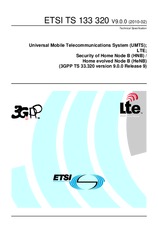 Standard ETSI TS 133320-V9.0.0 25.2.2010 preview