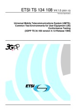 Standard ETSI TS 134108-V4.1.0 31.12.2001 preview