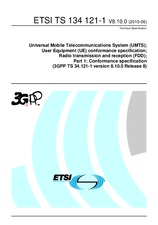 Standard ETSI TS 134121-1-V8.10.0 23.6.2010 preview