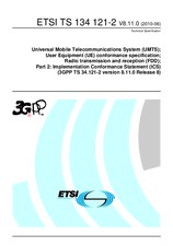 Standard ETSI TS 134121-2-V8.11.0 23.6.2010 preview
