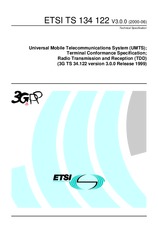 Standard ETSI TS 134122-V3.0.0 22.6.2000 preview