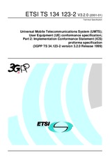 Standard ETSI TS 134123-2-V3.2.0 31.1.2001 preview