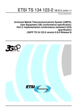 Standard ETSI TS 134123-2-V8.8.0 2.11.2009 preview