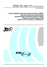 Standard ETSI TS 134171-V7.2.0 4.7.2008 preview