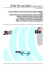 Standard ETSI TS 134229-1-V8.3.0 28.10.2009 preview