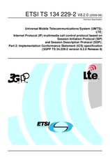 Standard ETSI TS 134229-2-V8.2.0 19.6.2009 preview