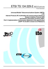 Standard ETSI TS 134229-2-V8.5.0 23.4.2010 preview