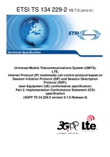 Standard ETSI TS 134229-2-V9.7.0 18.1.2012 preview