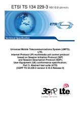 Standard ETSI TS 134229-3-V9.10.0 22.1.2014 preview