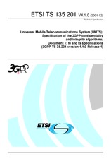 Standard ETSI TS 135201-V4.1.0 31.12.2001 preview