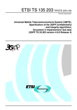 Standard ETSI TS 135203-V4.0.0 29.8.2001 preview