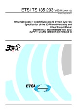 Standard ETSI TS 135203-V6.0.0 31.12.2004 preview