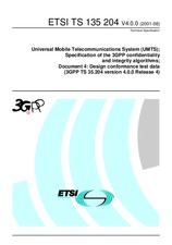 Standard ETSI TS 135204-V4.0.0 29.8.2001 preview