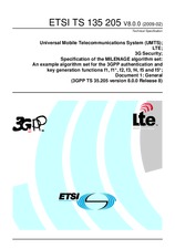 Standard ETSI TS 135205-V8.0.0 3.2.2009 preview