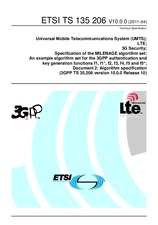 Standard ETSI TS 135206-V10.0.0 14.4.2011 preview