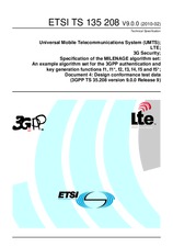 Standard ETSI TS 135208-V9.0.0 9.2.2010 preview