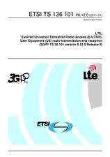 Standard ETSI TS 136101-V8.12.0 20.1.2011 preview