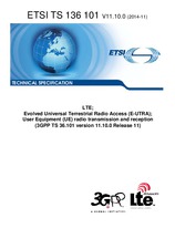 Standard ETSI TS 136101-V11.10.0 24.11.2014 preview