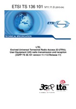 Standard ETSI TS 136101-V11.11.0 20.4.2015 preview
